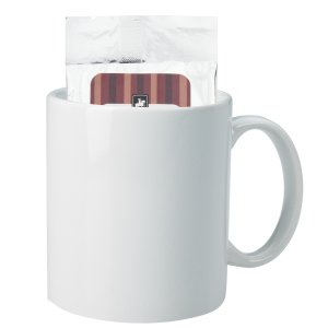 Full Color Mug with Cocoa Packet