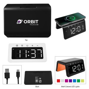 Glow Clock Wireless Charging Station