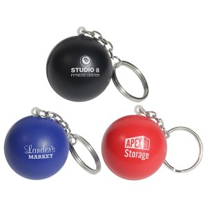 Pocket Sized Stress Ball Keychain