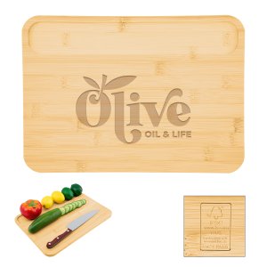 Bamboo Prep Well Cutting Board