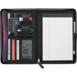Compact Zipper Padfolio