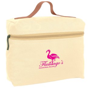 Leatherette Handle Travel Bag