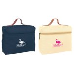 Leatherette Handle Travel Bag