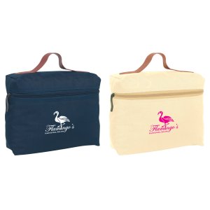 Leatherette Handle Travel Bag