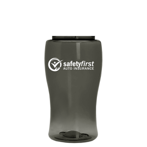 Jr. Crystal Color Bottle with Tethered Lid - 18 oz.