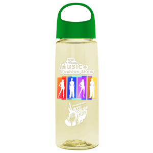 Cascade Tritan Bottle with Oval Crest Lid - 26 oz.