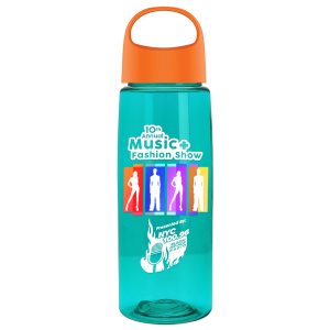 Cascade Tritan Bottle with Oval Crest Lid - 26 oz.