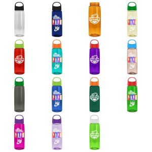 Cascade Tritan Bottle with Oval Crest Lid - 26 oz.