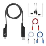 Triple Connect Quick Charge Cable 3 ft