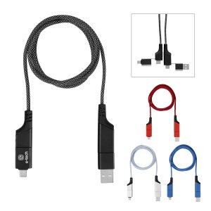 Triple Connect Quick Charge Cable 3 ft