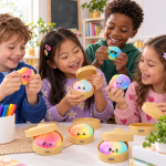 Tie Dye Squishy Dumplings