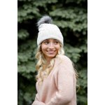 Ahead Speckle Pom Knit Hat