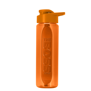 GripMate Embossed Bottle with Drink-Thru Lid - 26 oz.