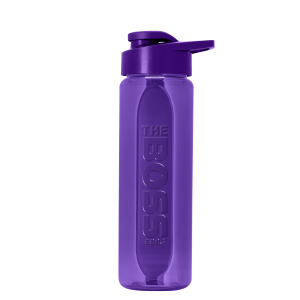 GripMate Embossed Bottle with Drink-Thru Lid - 26 oz.