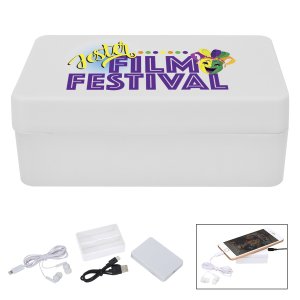 Charge and Stash Wireless Earbud Set