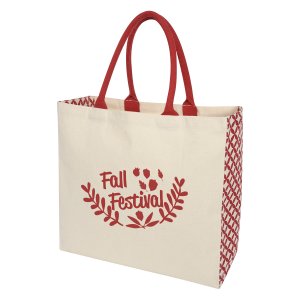 Seaside Stroll Canvas Carryall