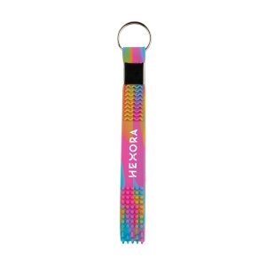Busy Hands Fidget Wristlet Keychain