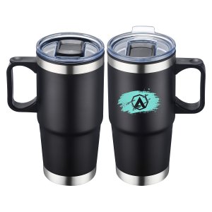 Matte Steel Mug with Handle 24 oz