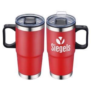 Matte Steel Mug with Handle 24 oz