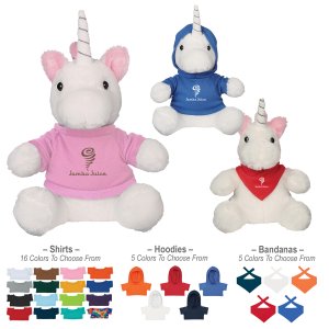 6" Whimsical Unicorn Plushie