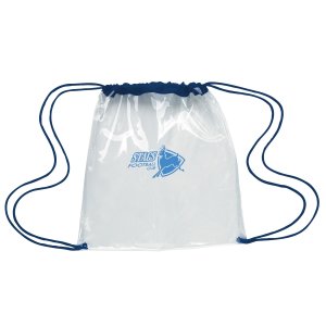 Clearly Packed Stadium Drawstring Bag