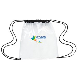 Clearly Packed Stadium Drawstring Bag