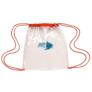 Clearly Packed Stadium Drawstring Bag
