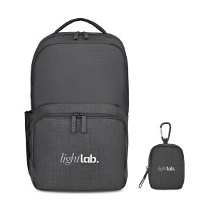 Metro Eco Laptop Backpack and Charm