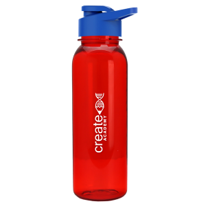 Grip Flats Tritan Bottle with Drink-Thru Lid - 24 oz.
