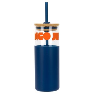 Sip & Stow 18 oz Glass Tumbler