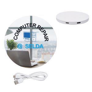 DeskMate Duo Wireless Charging USB Hub