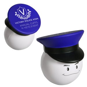 Policeman Mad Cap Stress Ball