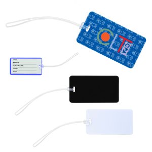 PVC Spaghetti Strap Luggage Tag