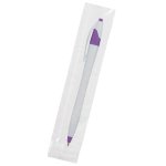 RECYCLED WHITE WITH PURPLE