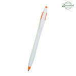 RECYCLED WHITE WITH ORANGE