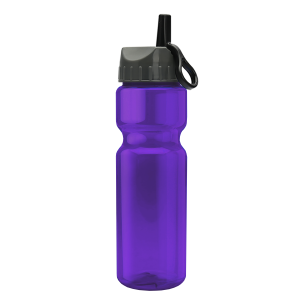 Adventurer Bottle with Ring-Straw Lid - 28 oz.