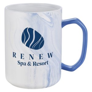 Marble Swirl 20 oz Drink Mug