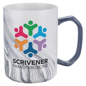 Marble Swirl 20 oz Drink Mug
