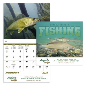 Fishing - Stapled Calendar