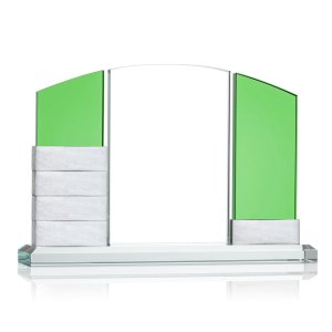 Milestones Stack Crystal Award
