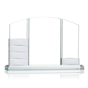 Milestones Stack Crystal Award