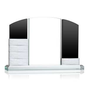 Milestones Stack Crystal Award