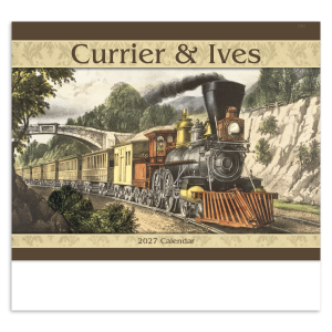 Currier & Ives - Stapled Calendar