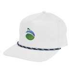White With Navy Blue