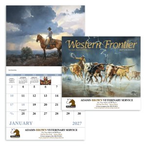 Western Frontier - Stapled Calendar