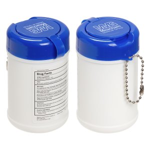 Wipe & Go Keychain Canister