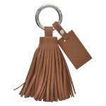 Round Carabiner Tassel Keychain