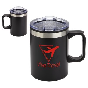 The Thumb Rest Stainless Mug 14 oz