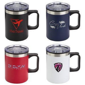 The Thumb Rest Stainless Mug 14 oz