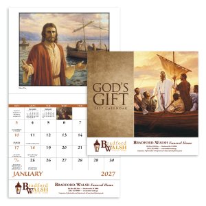 God's Gift - Stapled Calendar